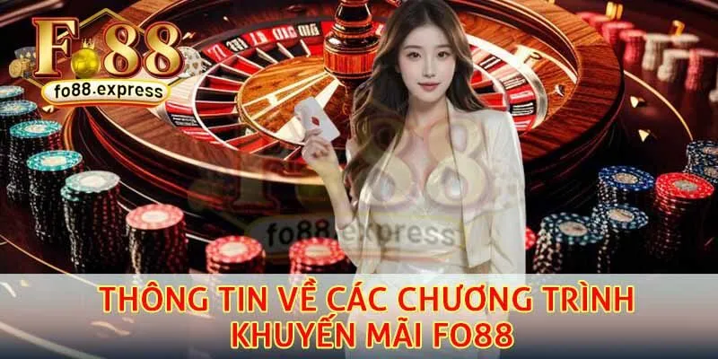 Thông tin chính về các chương trình khuyến mãi Fo88